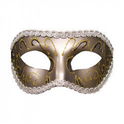 Grey Masquerade Mask...